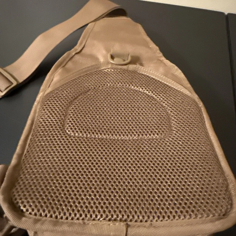 Wolf Tactical Cross Bag- Brown -Very Good Condition-Except For Initial Inside